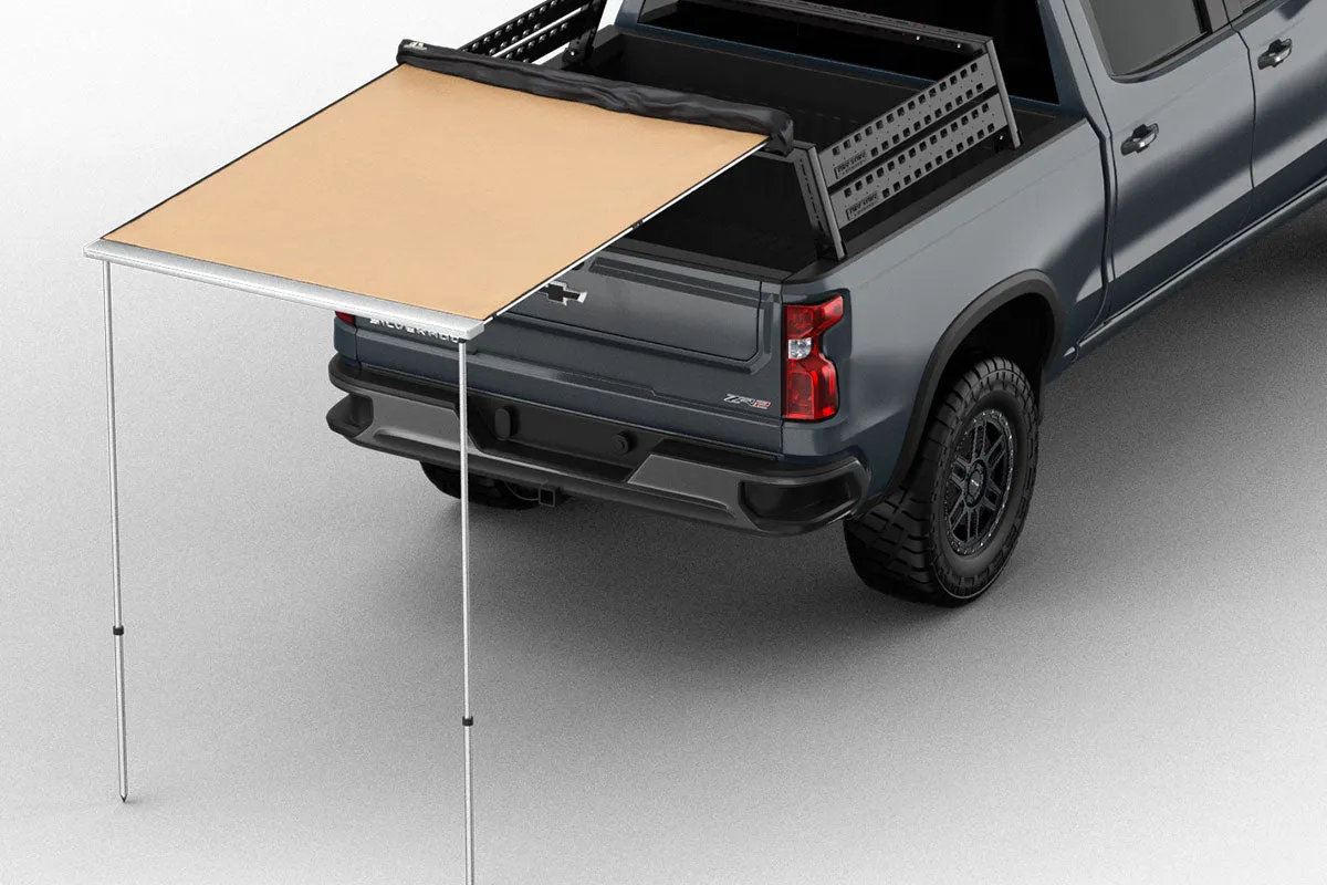 Truck or Car Awning, 4.5x6 Feet, Poly-Cotton Ripstop Fabric, Tan product image