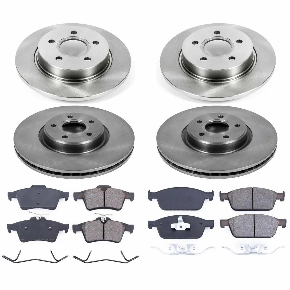 Z17 Direct Replacement Kit: Rotors; Ceramic Pads W/Hardware product image