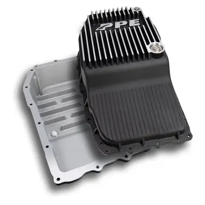 Pacific Performance Engineering 2015-2020 GM w/ 8L90 Transmission Heavy-Duty Cast Aluminum Deep Transmission Pan Black