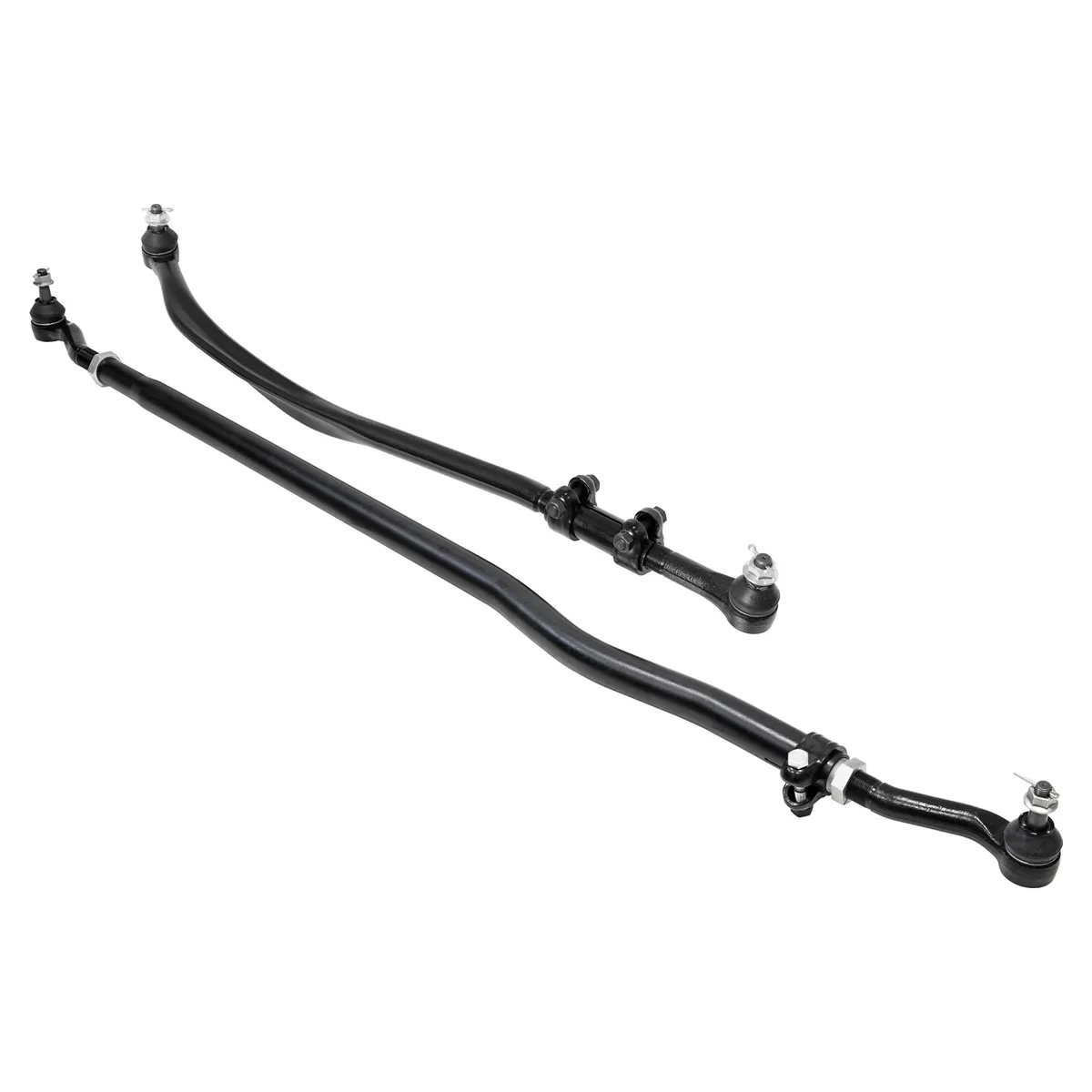 Currectlync JL/JT High Steer Kit for Ram Assist Incl Knuckles Drag Link Tie Rod Trac Bar Reloc/Ram Mount Axle Bracket Ram Assist Tie Rod Clamp product image