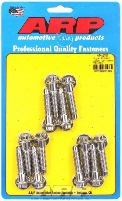 ARP Auto Racing Mopar 273440 Wedge 12pt Intake Manifold Bolt Kit