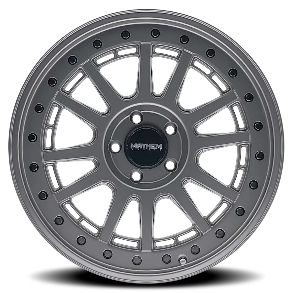 Mayhem Offroad Wheels Compass 8305 MGT 17x9 Matte Gunmetal -6 Off Set 5 Lug 4.76 BSM 78.1 Bore Cast Aluminum product image