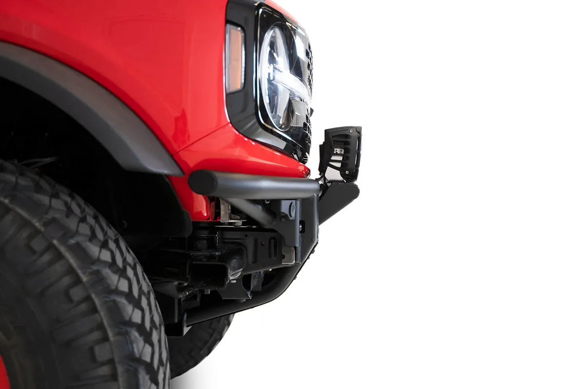 21c Bronco Bolt on Light Hoop For Bolt on Front Bumper w Mounts Black product image