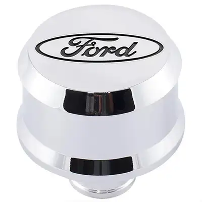 Ford Performance Parts Ford Performance - Ford Slant Edge Breather-Chrome - 302-439