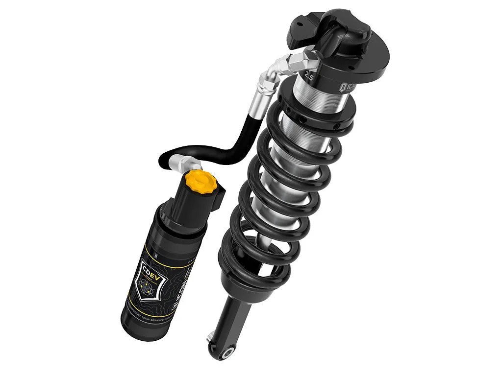 ICON 2010-2024 Toyota 4Runner, 0-3.5" Lift, V.S. 2.5 Series Extended Travel Coilover Kit, Remote Reservoir w/ CDEV, 700 lbs/in Coils product image