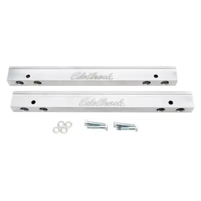 Edelbrock Edelbrock 3637 Fuel Rail Kit Low Profile, Pro-Flo EFI, -6AN, for Pontiac, Torker II