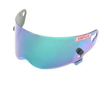 Simpson Safety Shield Iridium/Metalized Bandits/ Diamond Back