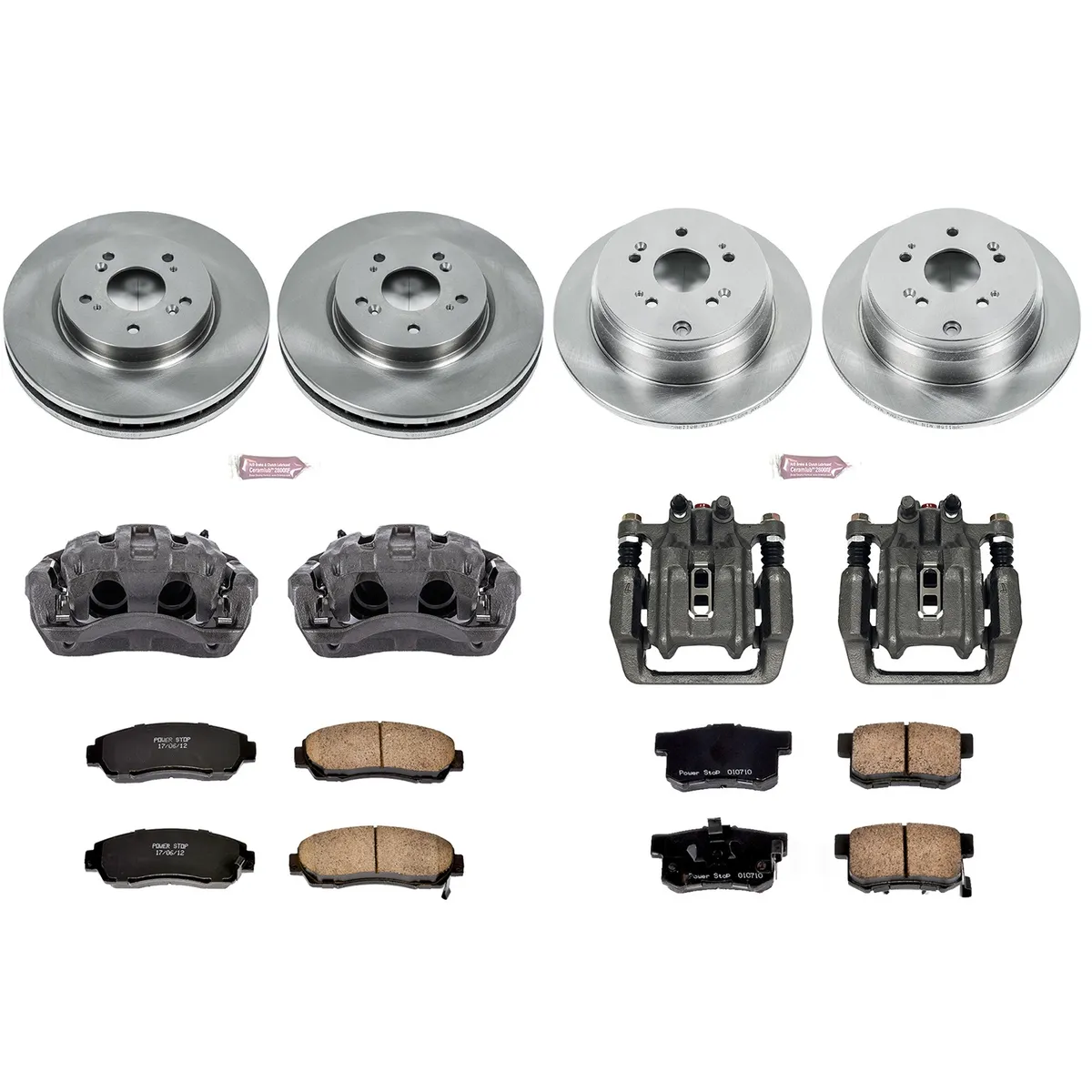 Z17 Direct Replacement Kit: Rotors; Ceramic Pads; Calipers product image