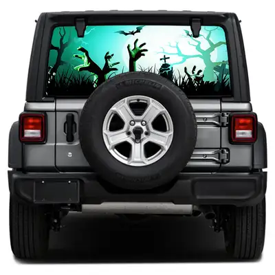 Under The Sun Inserts Reaching Out Rear Window Decal