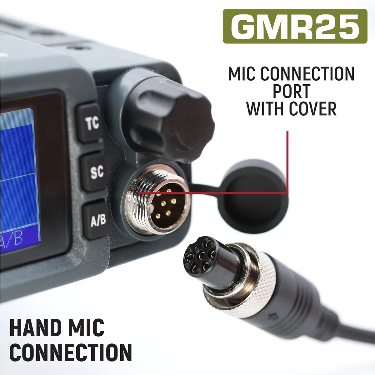 Essential Radio Kit Gmr25 Waterproof Gmrs Mobile 25watt Radio Kit With Externa product image