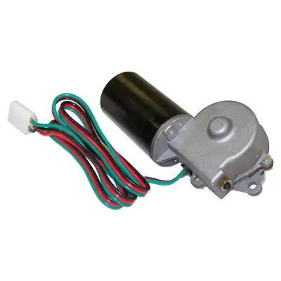 Crown Automotive Jeep Replacement Crown Automotive Jeep Replacement J0978529 Front Wiper Motor for 1968-1975 CJ-5, CJ-6 w/ Bottom Mounted Wiper Motor