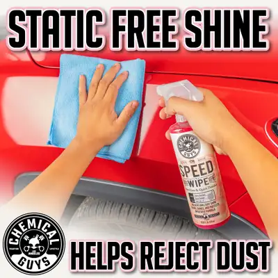 Chemical Guys Speed Wipe Spray & Streak Free Quick Shine (Anti Static) (1 Gal)