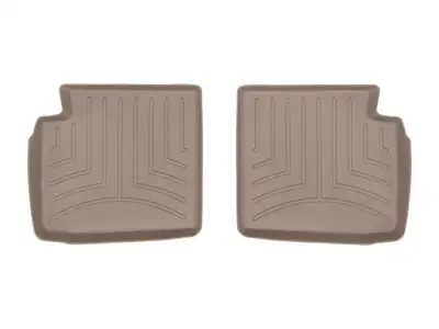Weathertech FloorLiner™ DigitalFit®; Tan; Rear; 2 Piece Liner;