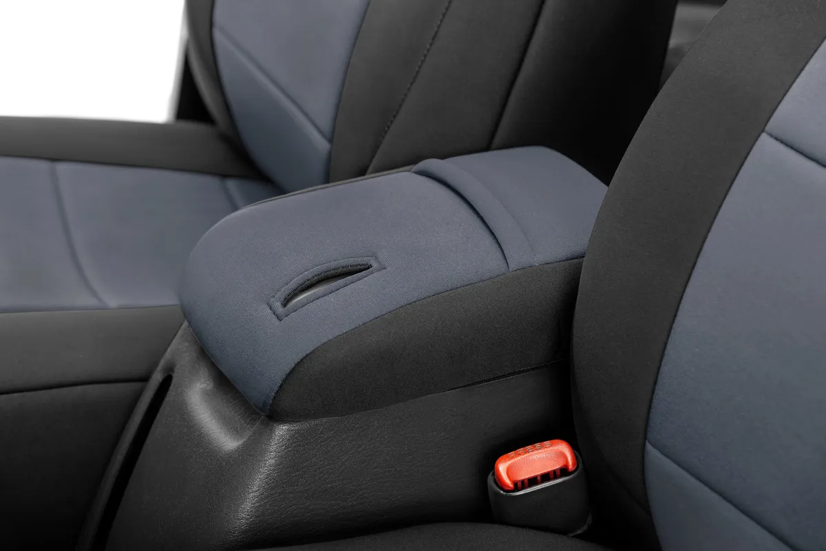 Wrangler TJ Console Cover for 01-06 Wrangler TJ Charcoal Neoprene Diver Down product image