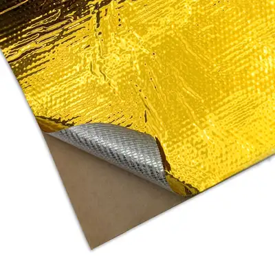 Design Engineering DEI 10066 Reflect-A-GOLD Heat Tape 12 in. x 12 in. Reflective Sheet 010066