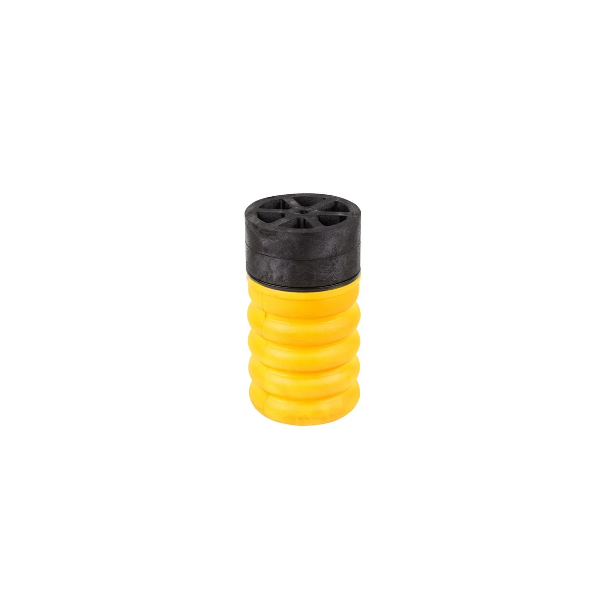 SumoSprings; Front Or Rear; Incl. Four 1 in. Spacers; For Fabricators And Custom Applications; One Piece Hollow Center; 2800 lbs. At 50 Percent Compression; Yellow; product image