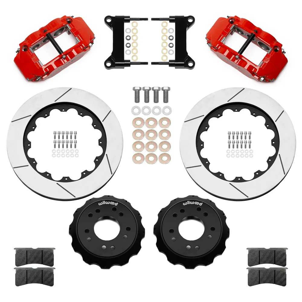 1963 - 1987 Chevrolet, GMC Forged Narrow Superlite 6R Big Brake Front Brake Kit (Hat) - 140-15304 product image
