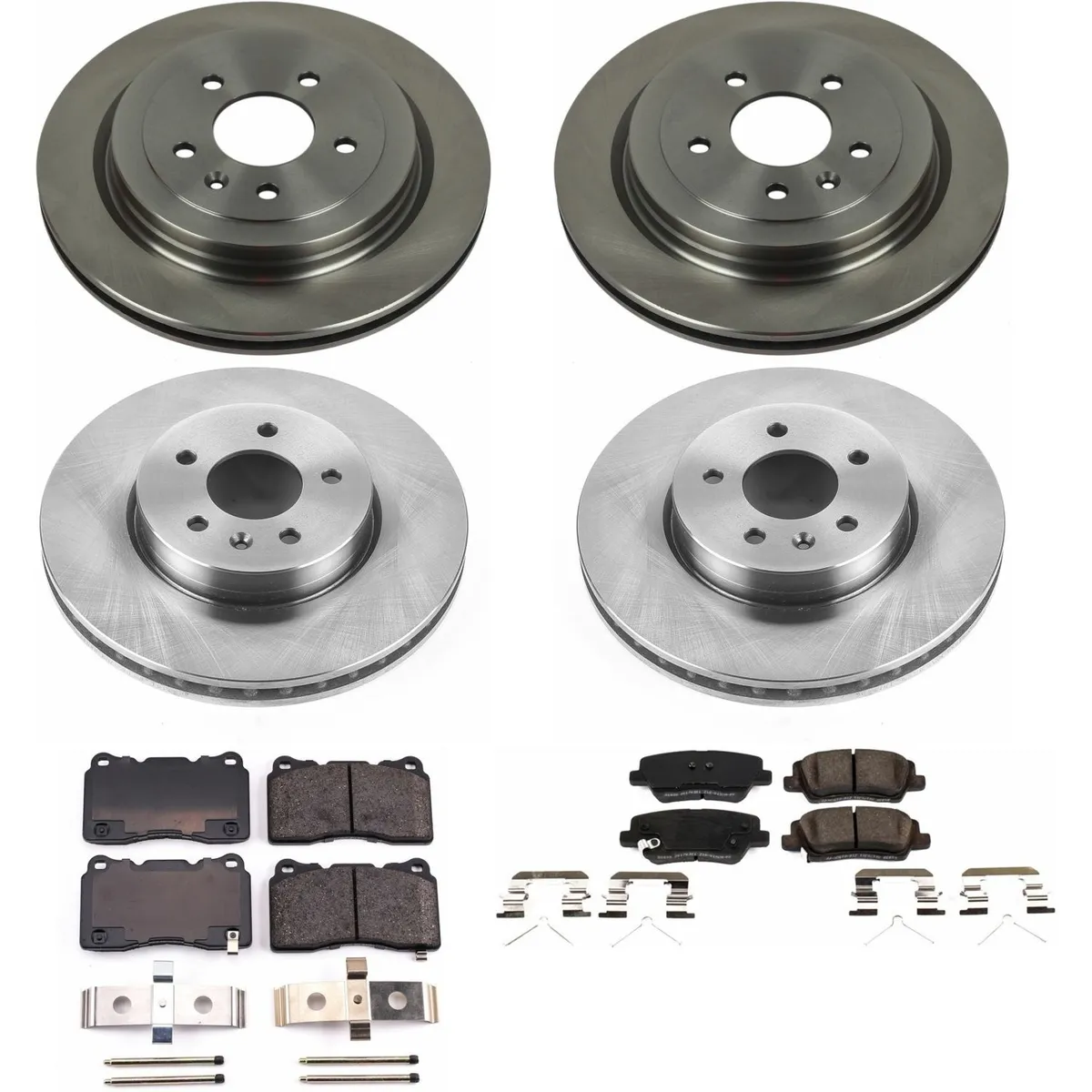 Z17 Direct Replacement Kit: Rotors; Ceramic Pads W/Hardware product image