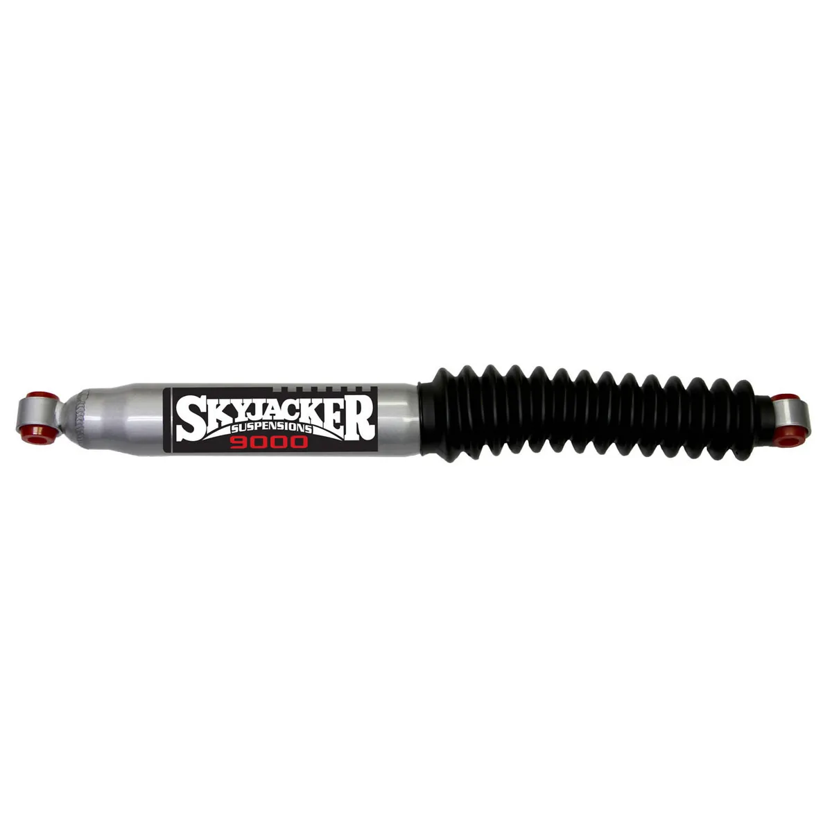 Steering Stabilizer Extended Length 23.9 Inch Collapsed Length 14.35 Inch Silver w/Black Boot Replacement Cylinder Only No Hardware Included Skyjacker product image