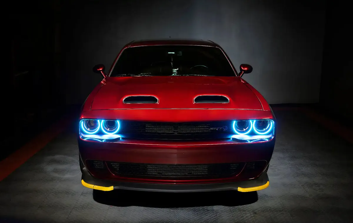 ORACLE Lighting 2015-2023 Dodge Challenger LED Surface Mount Headlight Halo Kit product image