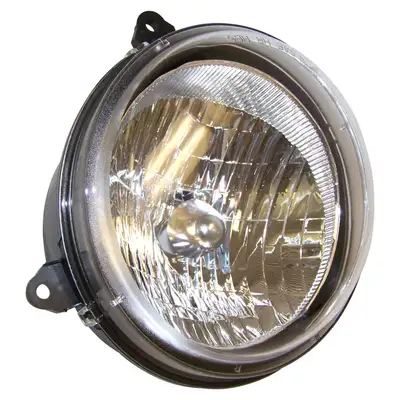 Crown Automotive Jeep Replacement Head Light Assembly; Right; Incl. Bulbs;