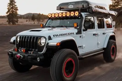 KC HiLiTES KC HiLites GravityTitan Overhead Light Bar for Jeep Wrangler 392 Gladiator Mojave (2020-2026) AK-91426