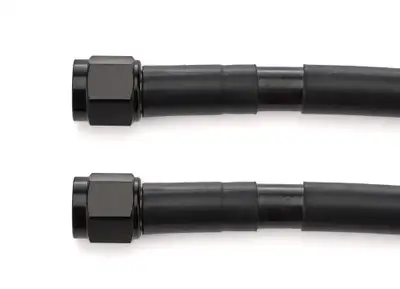 Redhorse Performance 06 an Nitrous And Fuel Line 6 Inches Black Hose Black Ends