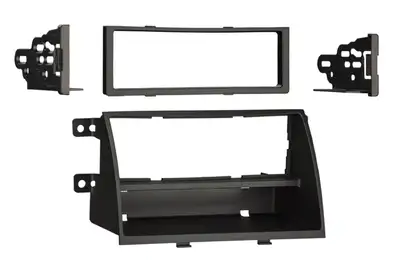 Metra Electronics TURBOKits; Radio Installation Kit; Incl. Instructions/Hardware/Storage Pocket; For DIN; Black;