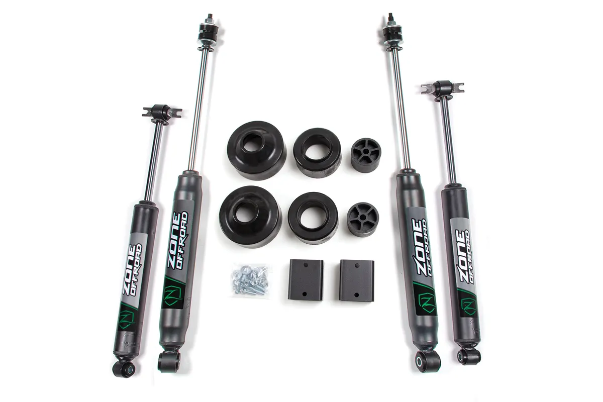2012-2018 Jeep JK 2dr/4dr 2 Suspension Lift Kit - Front Coil Spacer Rear Coil Spacer - Nitro Shocks product image