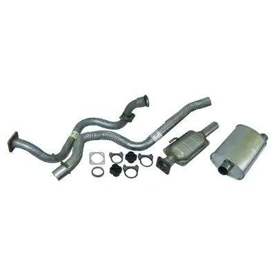 Crown Automotive Jeep Replacement Crown Automotive Exhaust Kit - YJ 1991-92 4.0L
