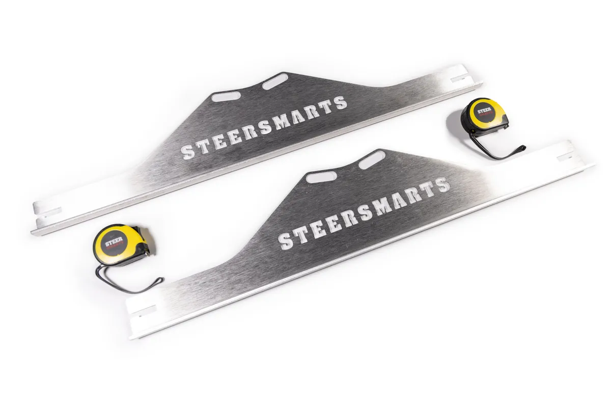 86c Wrangler/20c Gladiator 56 or 8lug Solid Front Axle Alignment Toe Platesgrey product image