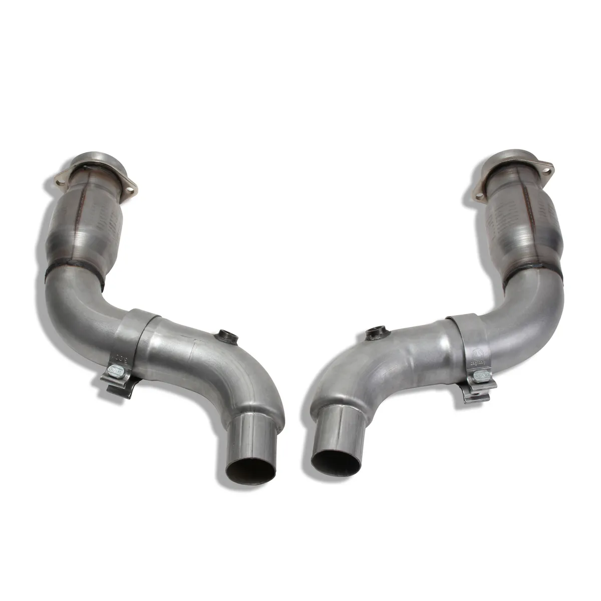 Bbk Mustang gt 3 Short Mid Pipe w/ Converters For 1633/0 1856/0 Headers product image