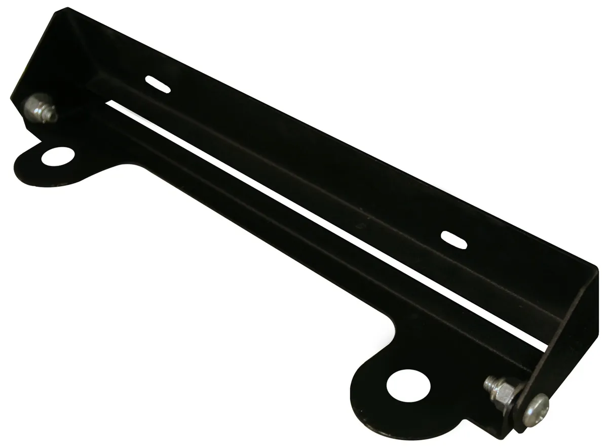 Flipup License Plate Holder For Winch Roller Fairlead Black product image