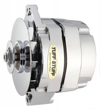 Tuff Stuff Performance Accessories GM alternator 140 amp 1- wire or OEM hookup polis