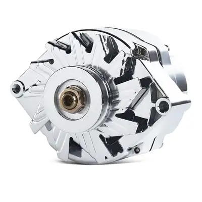 Proform Alternator 60 AMP GM 1 Wire Style Machined Pulley Chrome Finish Proform