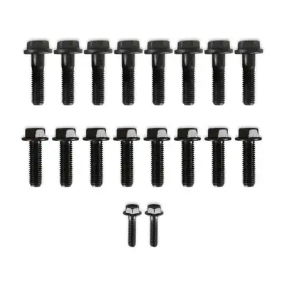 Lakewood Ls/Lt Bellhousing Bolt Kit Chromoly Steel Black Oxide Coated
