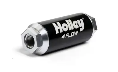 Holley Billet 4500 Fuel Filter -12an 10-Micron 260GPH