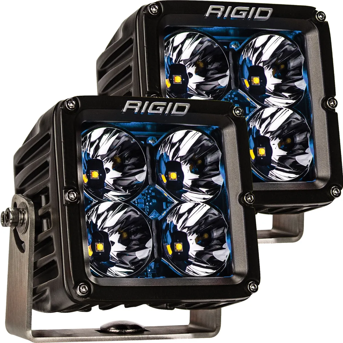The stylish versatility of the RIGID Radiance lighting family just got better with Radiance+RBGW XL Pod Lights. These pods are featured packed and provide the user with the ability to toggle between eight available backlight options. product image