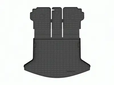 Weathertech SeatBack Cargo Liner HP; Black; Behind 2nd Row Seating;