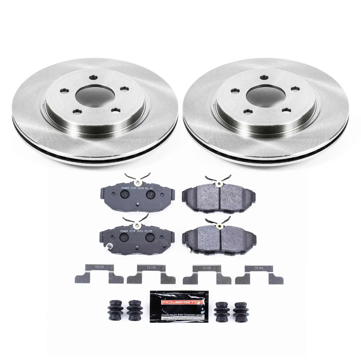 Track Day Kit-Stage 1 Kit For Track Day Enthusiasts: Rotors And Pads-For Use W/Street Tires product image