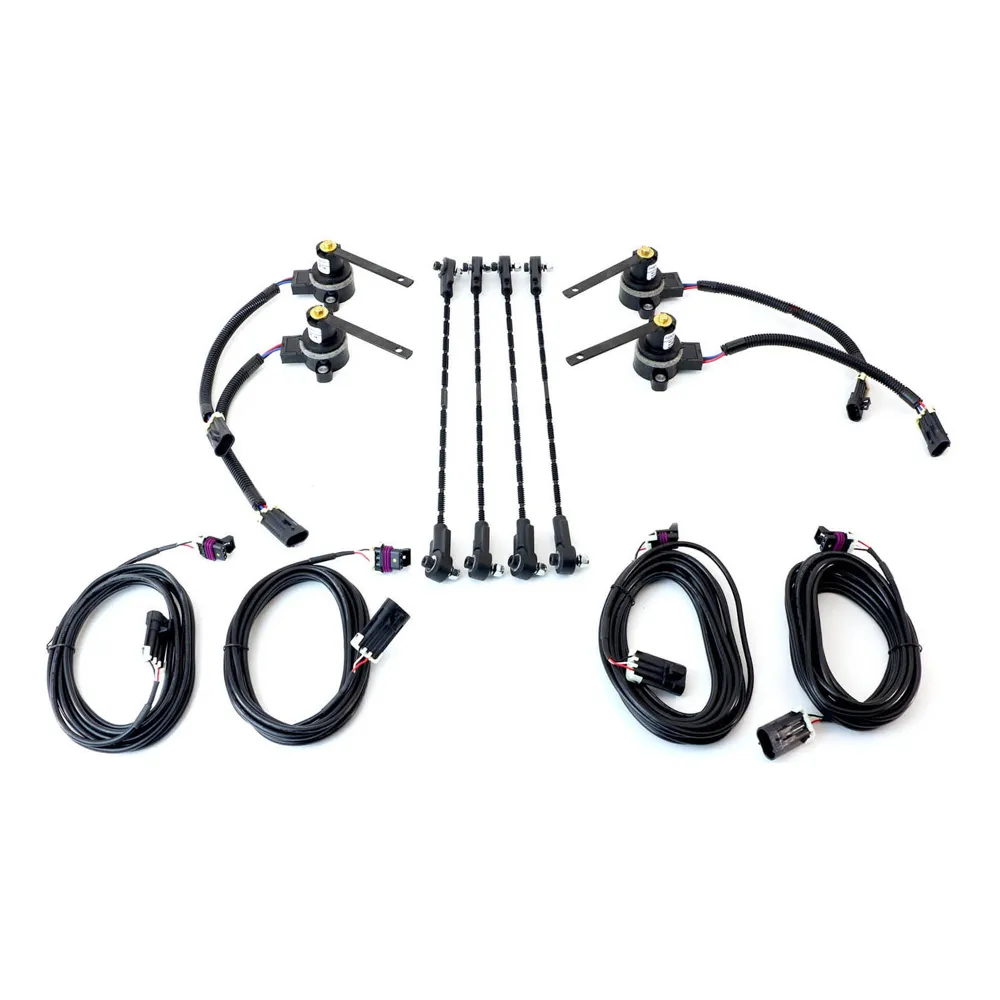 Ridetech Height Sensor Kit For Ridepro E5 Control System 4 Level Sensors Linkage And Harness Ridetech