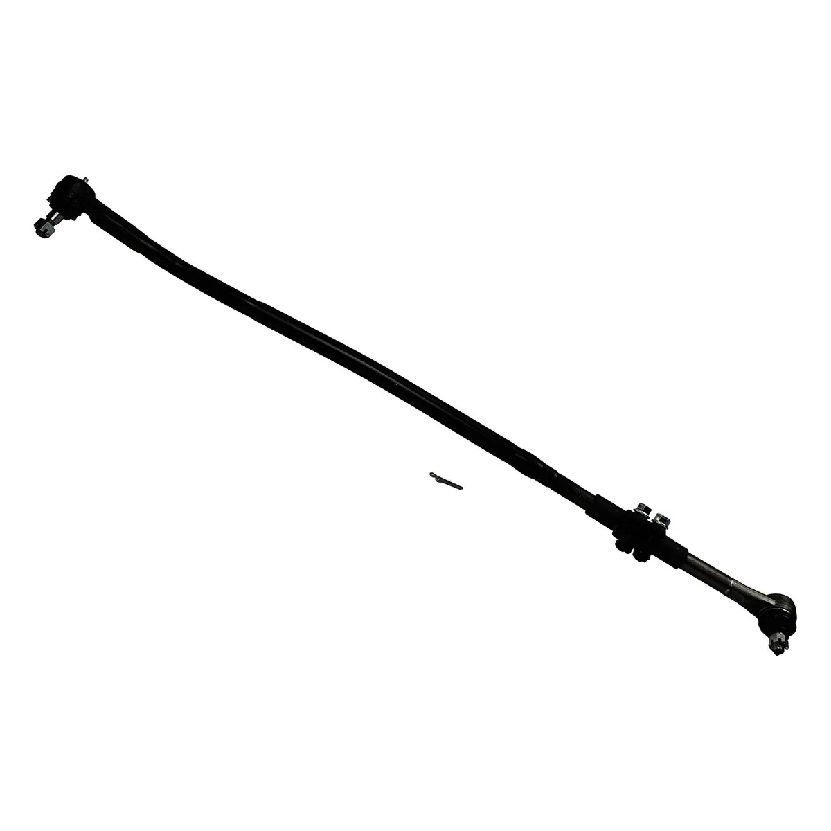 Drag Link Assembly; Steel; Black; Inclu. Tie Rod Ends and Adjuster w/ Hardware; product image