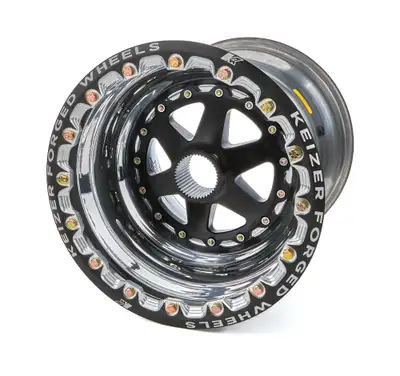 Keizer Aluminum Wheels Wheel Splined 15 x 15 Inner B/L 5in BS 42T