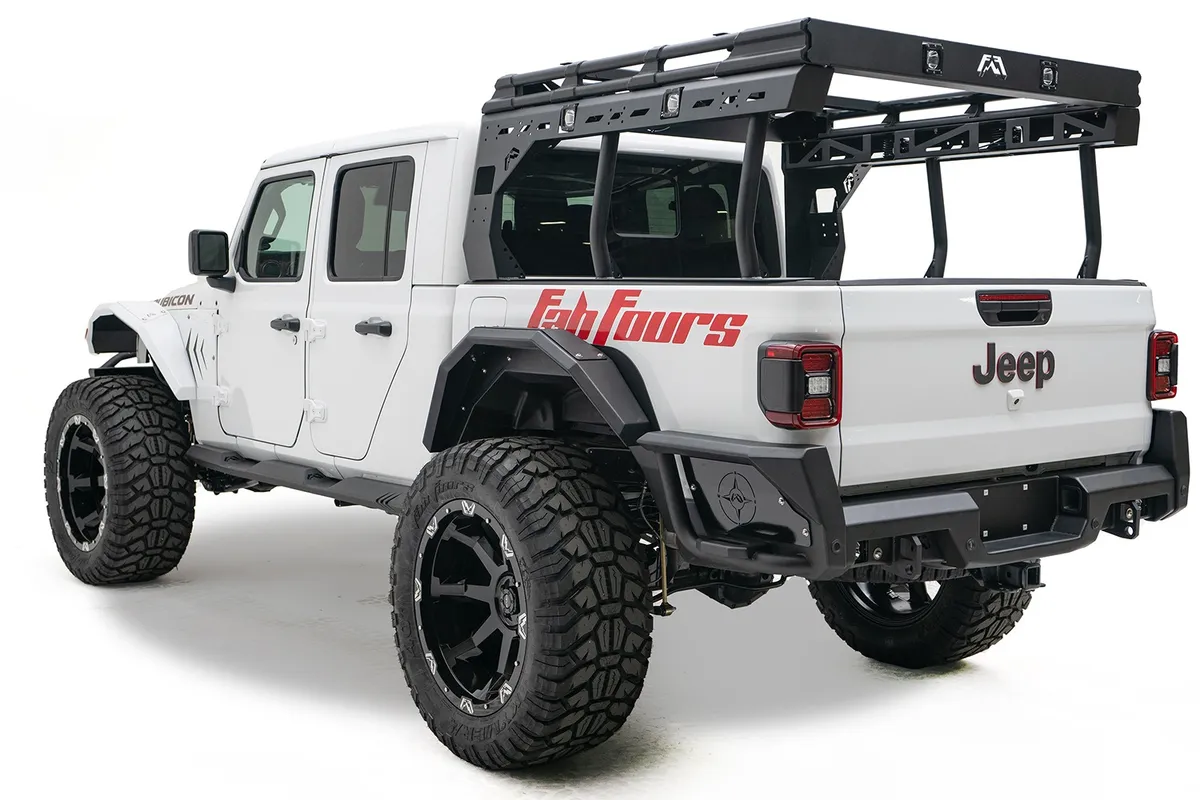 Fab4 Rear Fenders With Flare JT Black product image