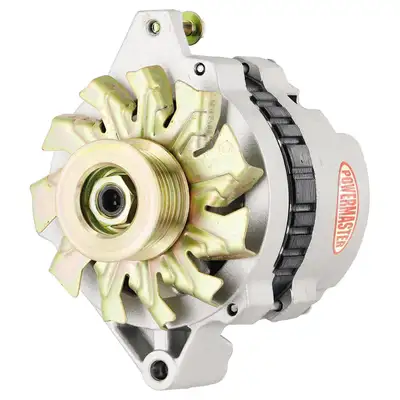 Power Master Alternator; GM; 105 Amp; 1 Groove V Type; Natural Finish;