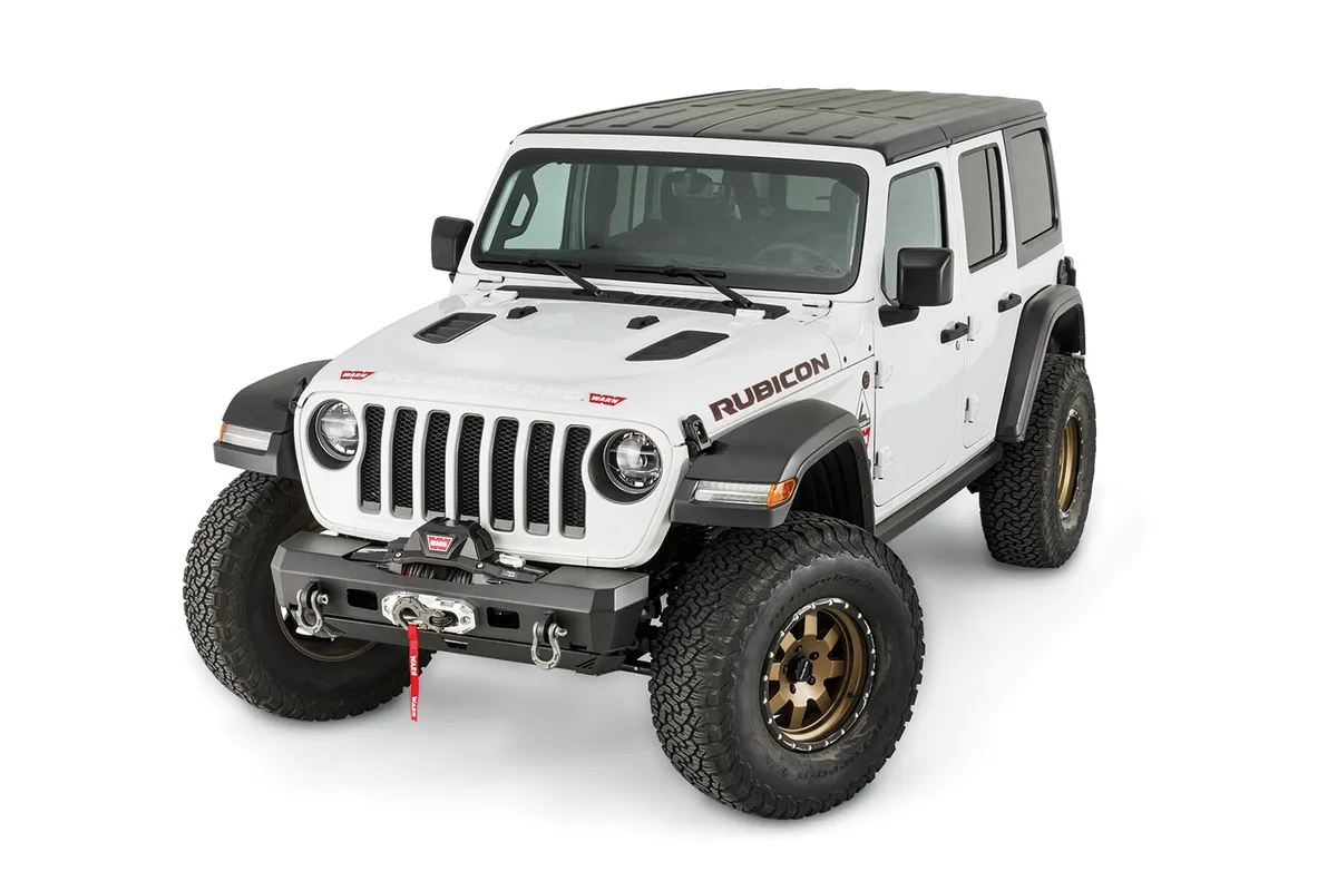 Winch Ready Elite Stubby Bumper For Jeep JL Elite Series Rated To 12000 Lbs product image