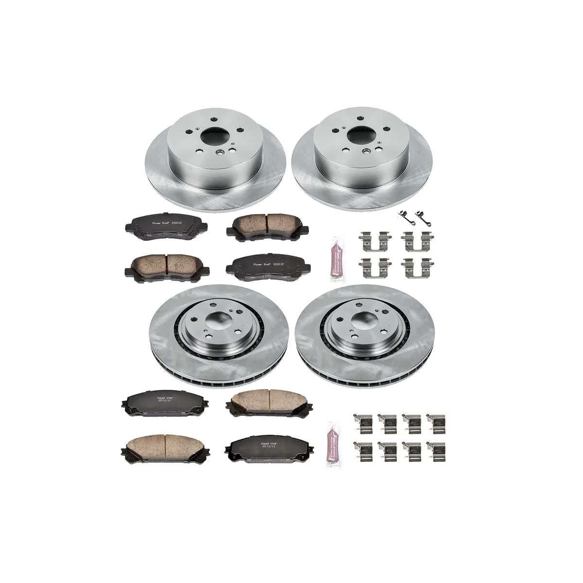 Z17 Direct Replacement Kit: Rotors; Ceramic Pads W/Hardware product image