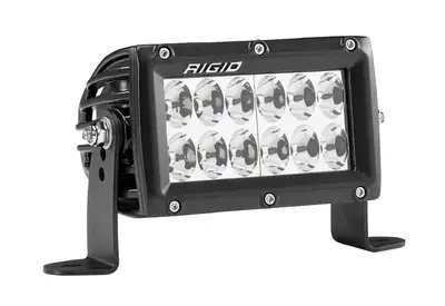 RIGID Industries Rigid E-Series Pro LED Light, Driving Optic, 4 Inch, Black Housing