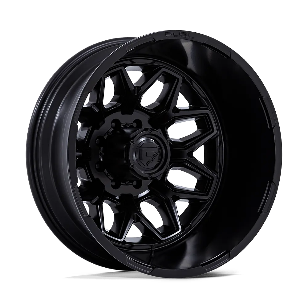 KMC Wheels Wheel Pros Flux Drw 20x8.25 8x170 125 104 Blk-Out D871208217