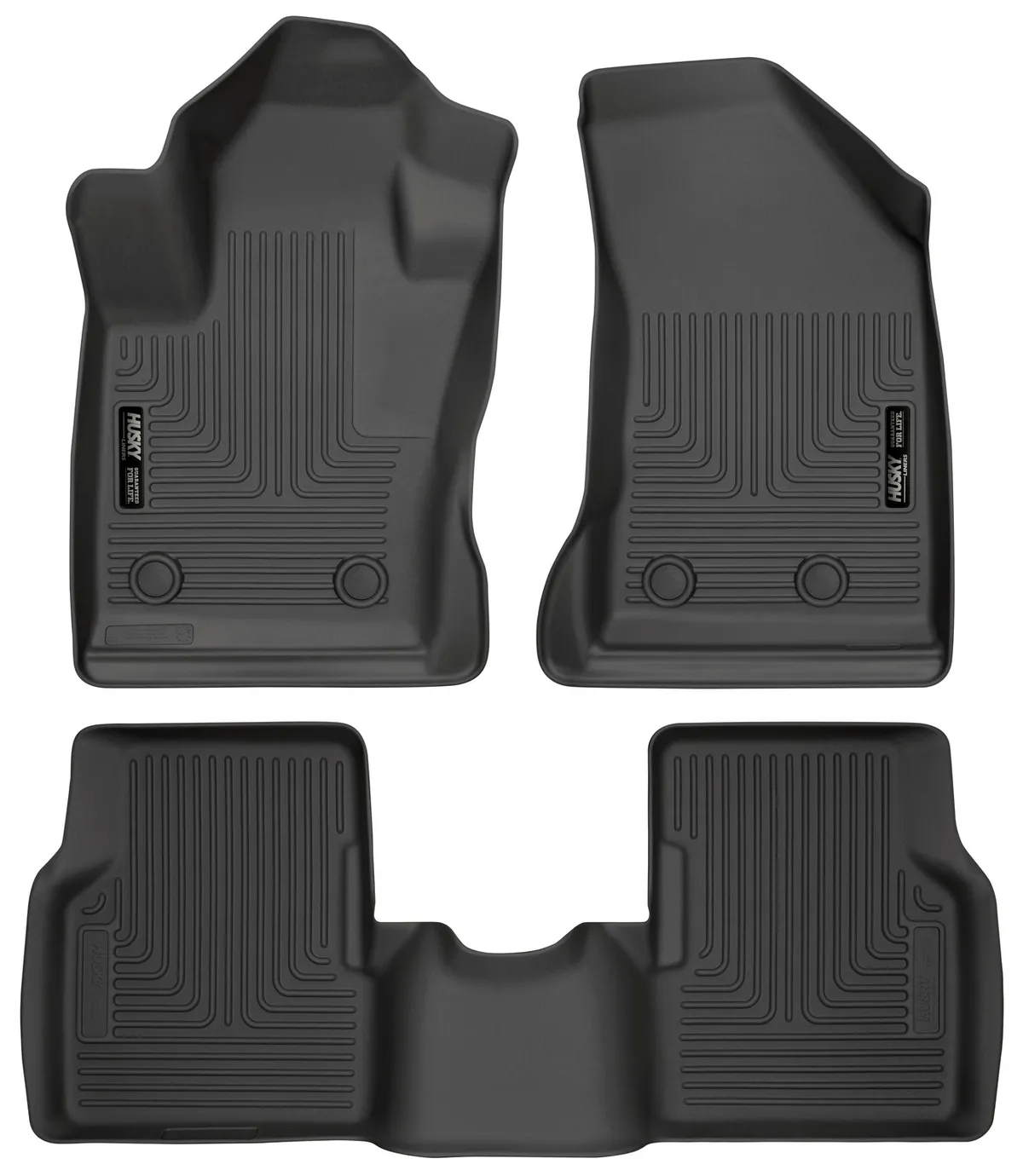 Husky Liners 95681 Weatherbeater - Front & 2nd Seat Floor Liners product image